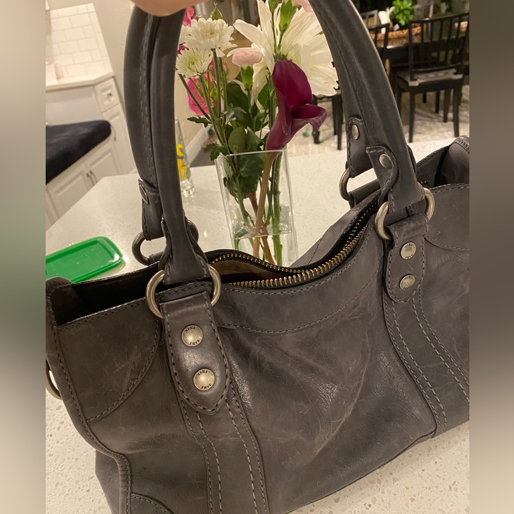 Frye Melissa Grey Large handbag